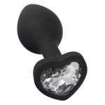 Schwarzer diamon Silikon Butt Plug