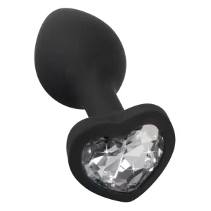Schwarzer diamon Silikon Butt Plug