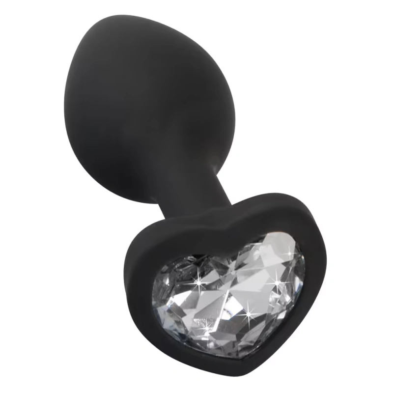 Schwarzer diamon Silikon Butt Plug