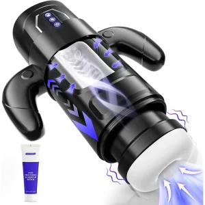 Elektrischer Griff mit Ausziehbarem Vibrationsmasturbator