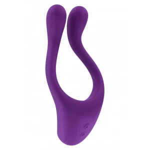Tragbarer Multifunktions-Vibrator in Lila mit Vibration