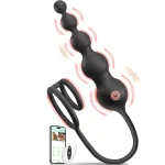 Vibrierender Penisring & Analplug mit Fernbedienung