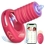 Vibrierender Penisring mit App-Steuerung & elastischer Hülle