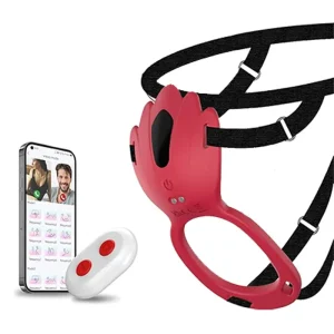 Rosen-Vibrator tragbar & steuerbar – Diskret & vielseitig