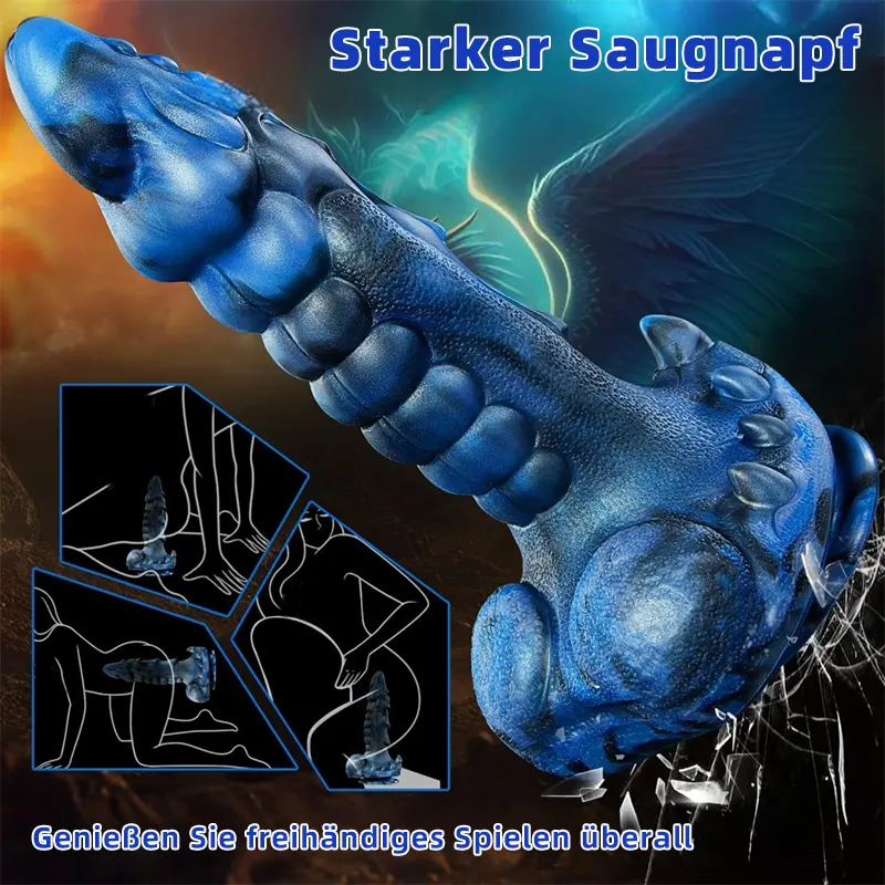 Fantasy Monster Stoßender Vibrator Dildo 1