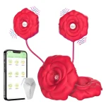 Sexspielzeug für Frauen, Brustwarzenvibrator in Rosenform