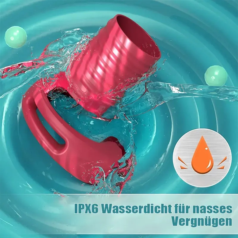 Vibrierender Penisring mit App-Steuerung & elastischer Hülle 1