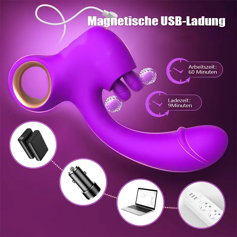 Swing Doppel-Lick Vibrator – Intensiver Genuss, wasserdicht 1