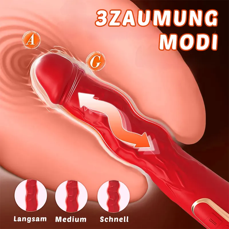 7,6-Zoll simulierter G Punkt Vibrator, Dildo-Optik 3