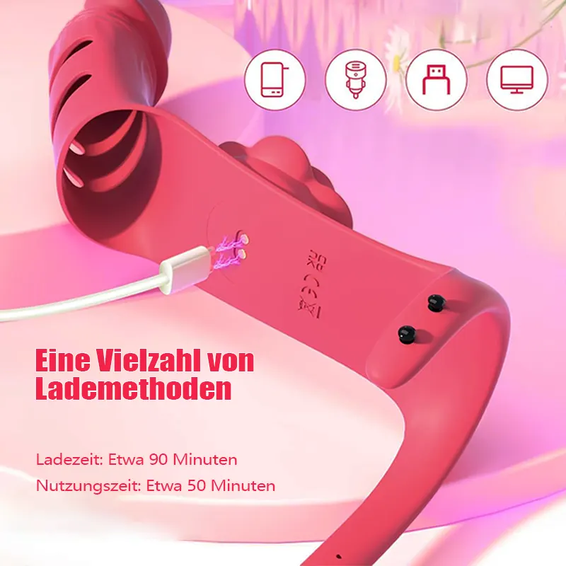 Rosenvibrator für gleichzeitige C- und G-Punkt-Stimulation 3