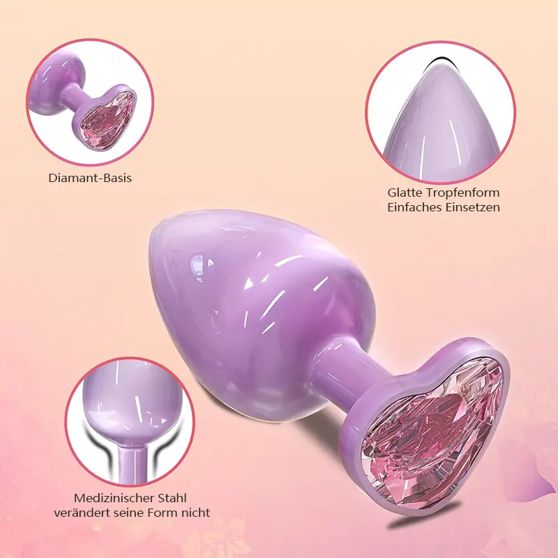 Herz-Analplug Klein – Perfekt für Anfänger 3