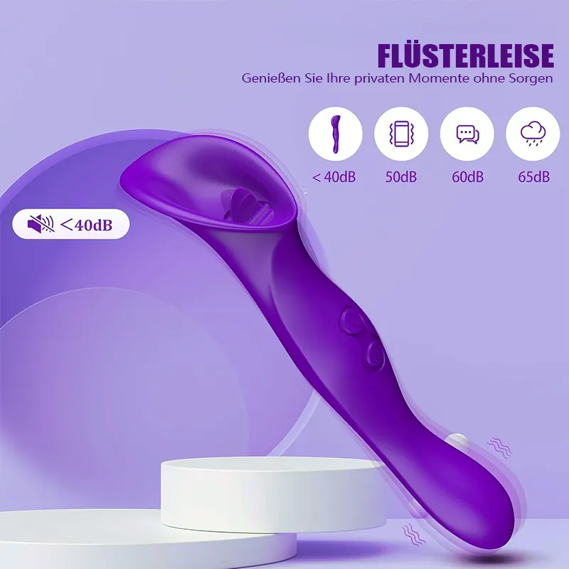9-Modi Zungenlecken & Vibrationsstimulator für intensiven Genuss 3