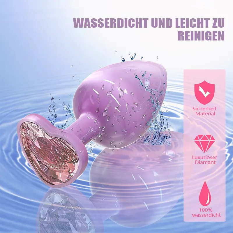Herz-Analplug Klein – Perfekt für Anfänger 4