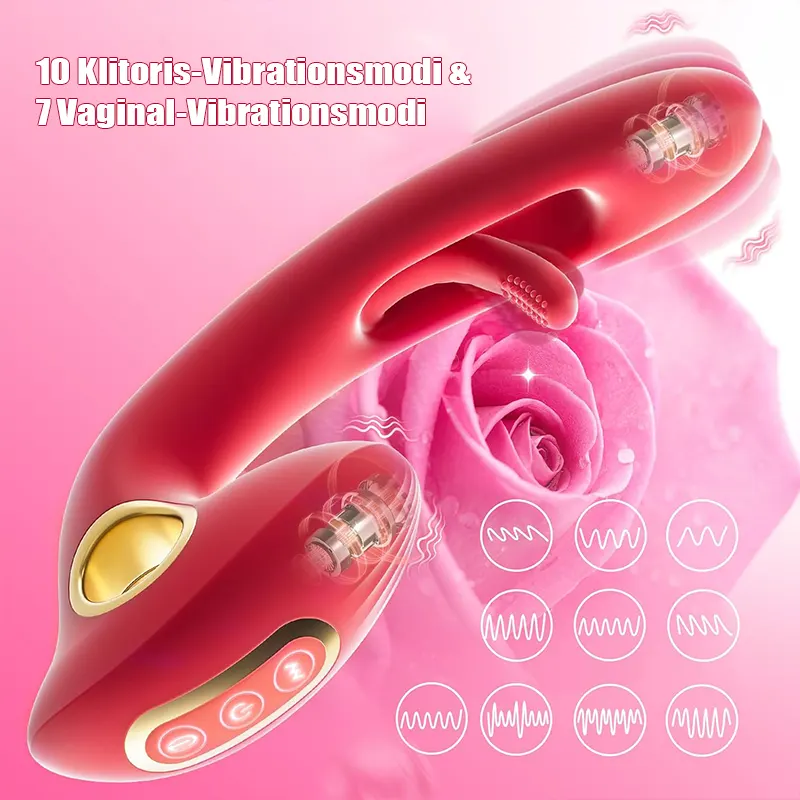 Zungen-Vibrator für G-Punkt & Klitoris – Lustspielzeug