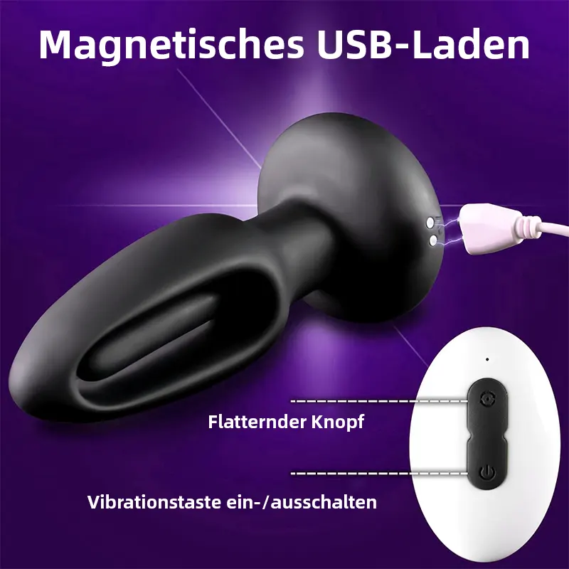 Analplug mit 10 Vibrationsmodi – Intime Lust auf Knopfdruck 5