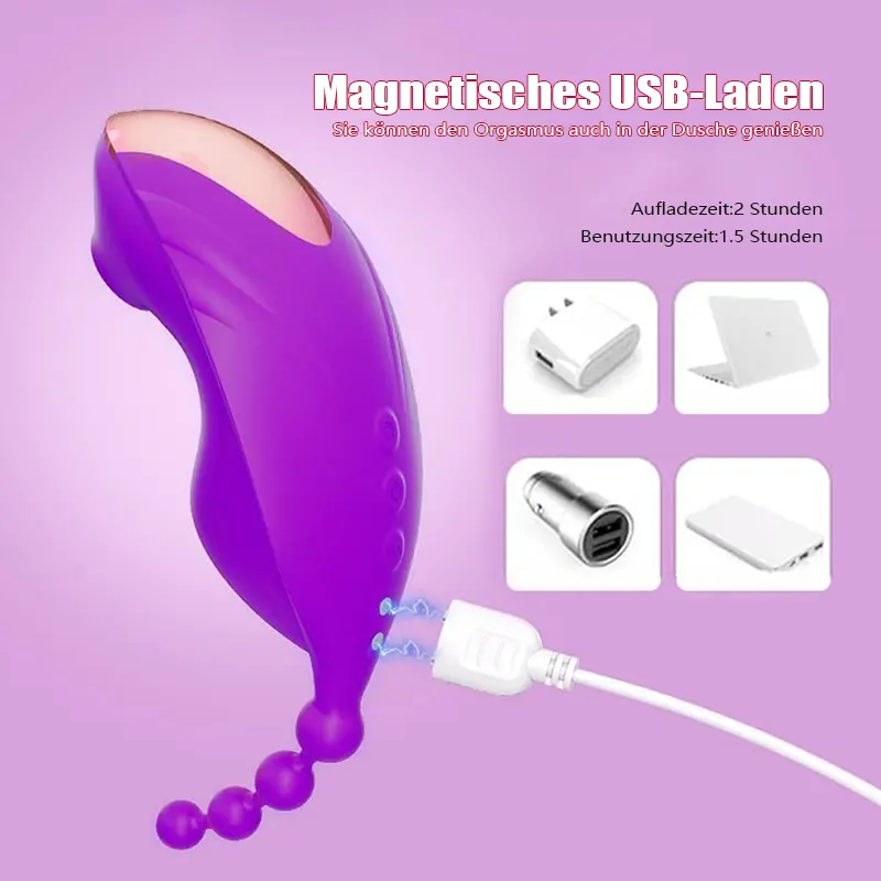 Luftdruck-Vibrator mit G-Punkt-Stimulation für Sie 5