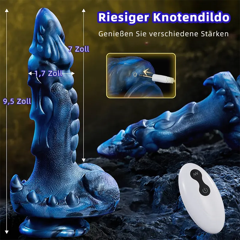 Fantasy Monster Stoßender Vibrator Dildo 6