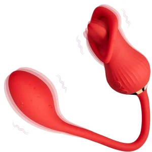 Zungenvibrator, Sechs-in-Eins-Funktion, Doppelvibration