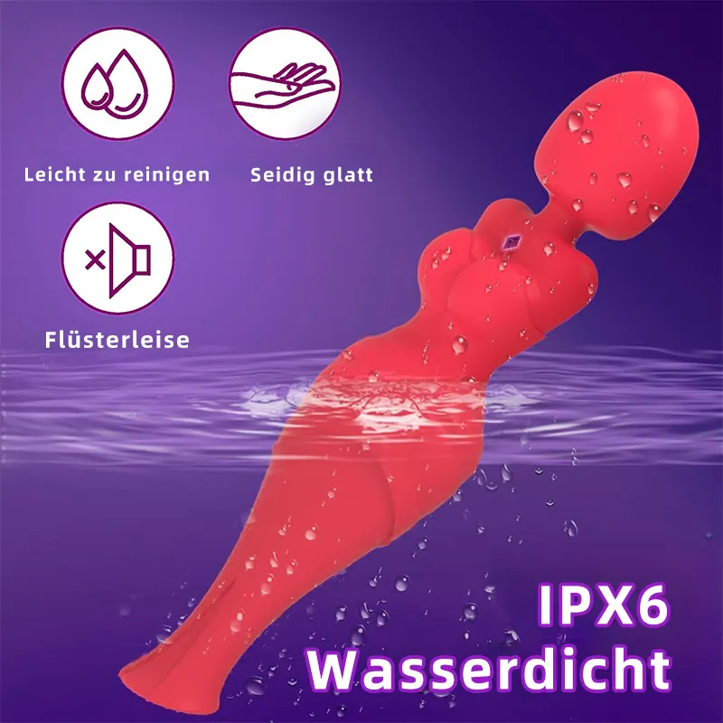 2-in-1 Vibrator für Frauen mit Klitorisstimulation 6