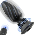 Vibrierender Analplug mit Rotation – 10 Modi für Männer