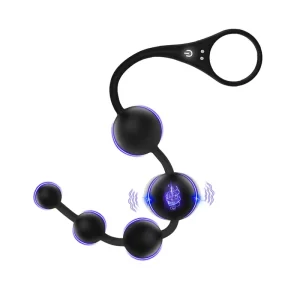 Anal Beads Vibrator – 14,5" App-gesteuerter Butt Plug