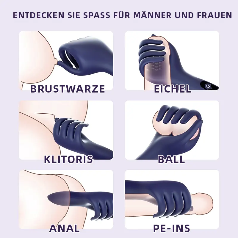 Penis Vibrator mit 9 Modi -Sexspielzeug für männer