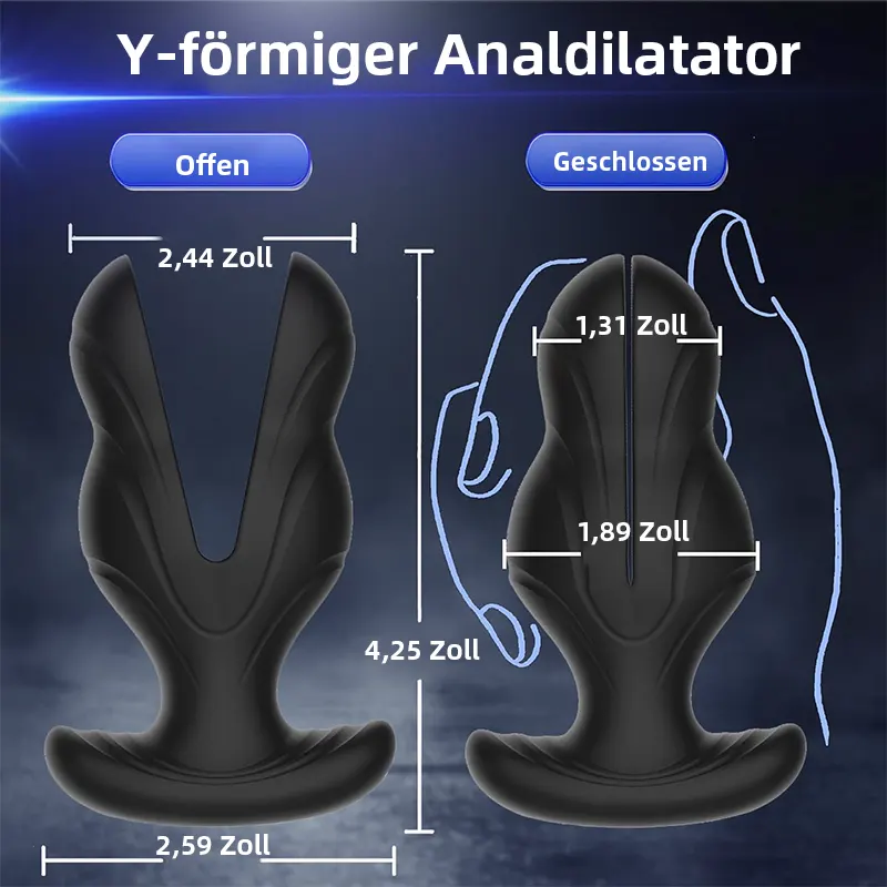 Anal Plug mit Vibration – 8 Modi für intensive Stimulation