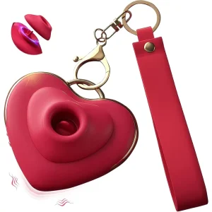 Herzförmiger Saugnapf-Vibrator – Klitorisstimulator