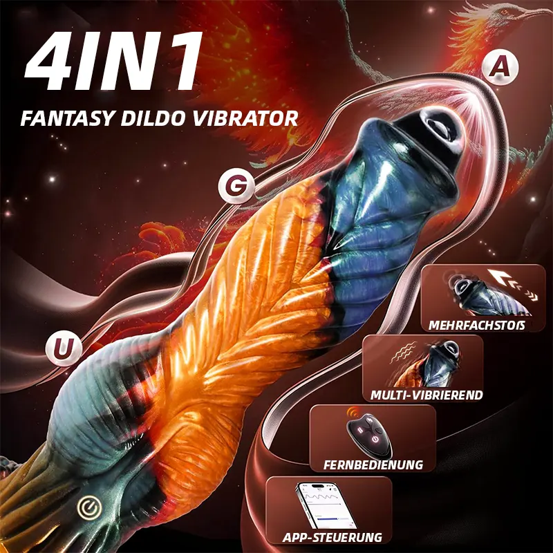 Monster Fantasy Dildo mit Saugnapf – Riesiger Spaß