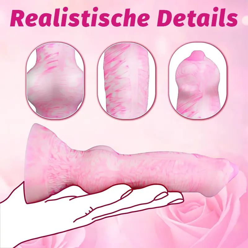 Schlanker Monster Dildo in Rosa – Fantasy Tentakel Erlebnis