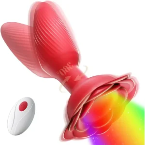 App-gesteuerter Analvibrator – Intimes Rose Toy Design