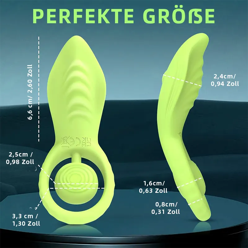 Penisring mit Fernbedienung, perfekter Vibrator für Paare