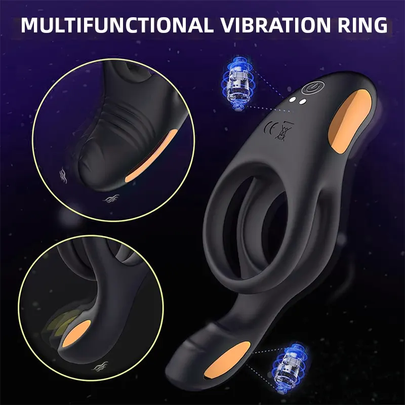 Vibrierender Cockring für Paare – Mehrfacher Genuss
