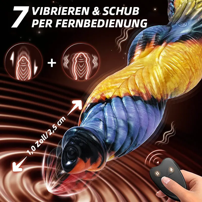 Monster Fantasy Dildo mit Saugnapf – Riesiger Spaß