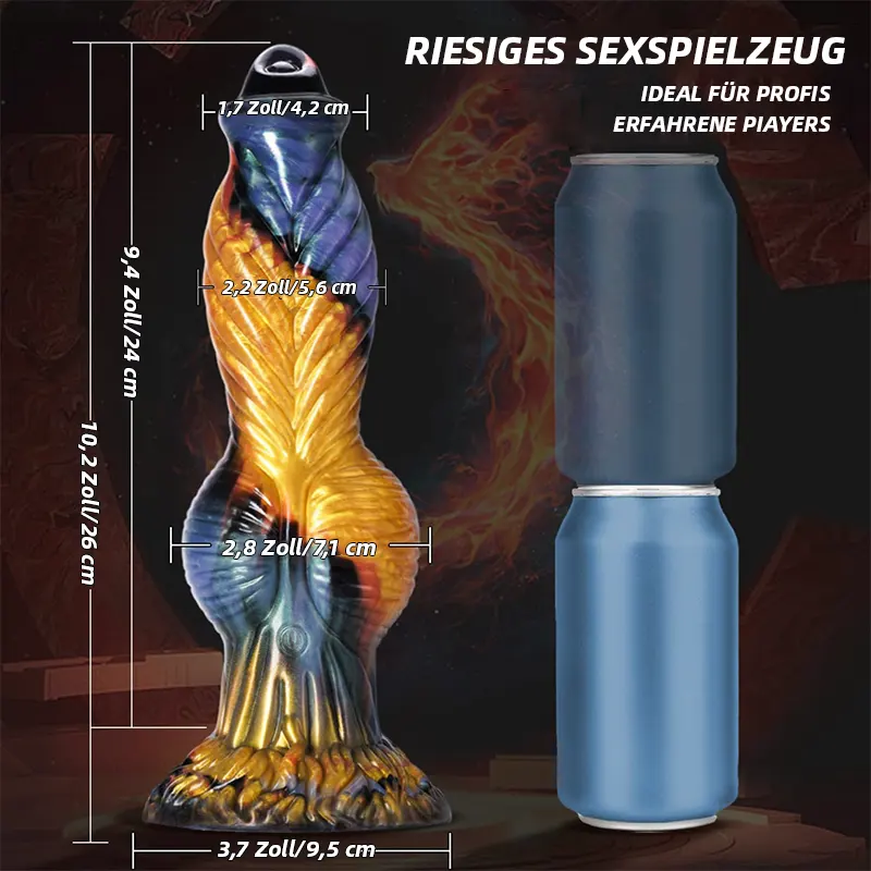 Monster Fantasy Dildo mit Saugnapf – Riesiger Spaß