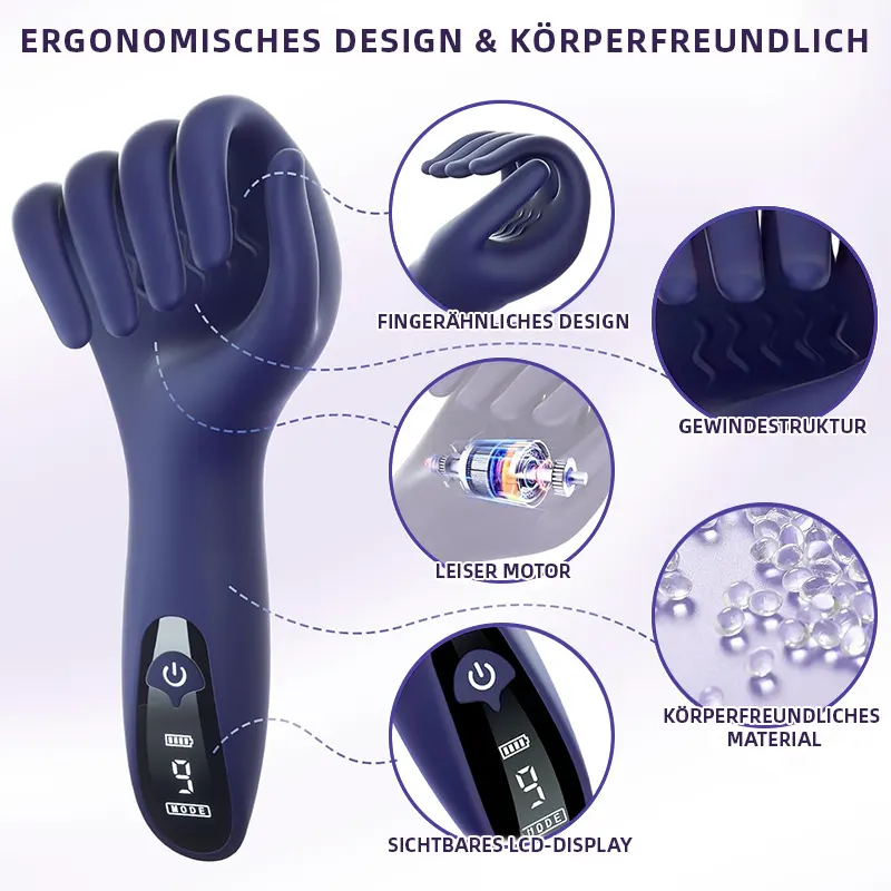 Penis Vibrator mit 9 Modi -Sexspielzeug für männer