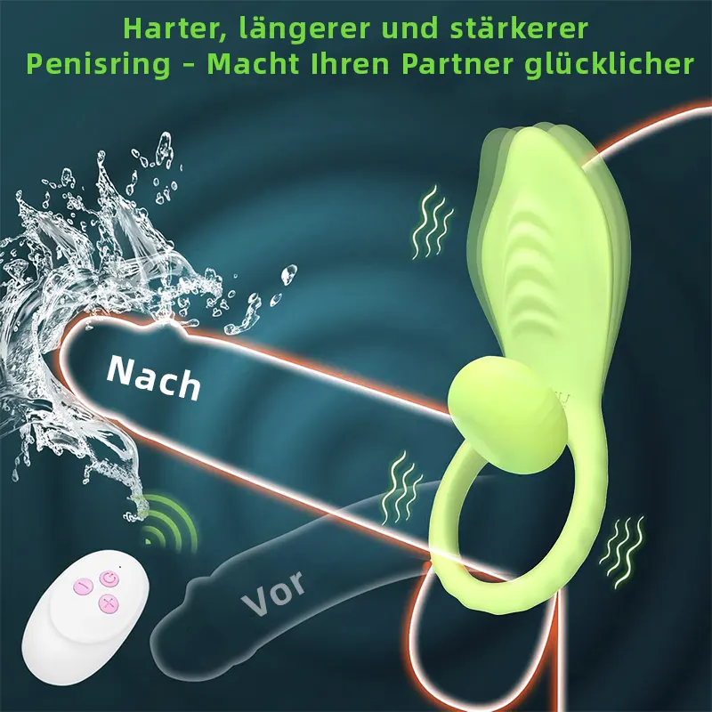 Penisring mit Fernbedienung, perfekter Vibrator für Paare