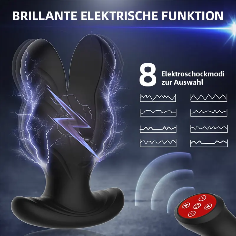Anal Plug mit Vibration – 8 Modi für intensive Stimulation