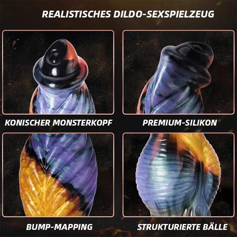 Monster Fantasy Dildo mit Saugnapf – Riesiger Spaß