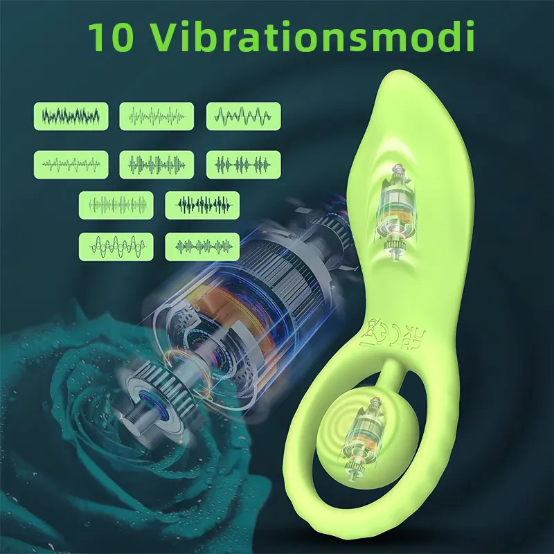 Penisring mit Fernbedienung, perfekter Vibrator für Paare