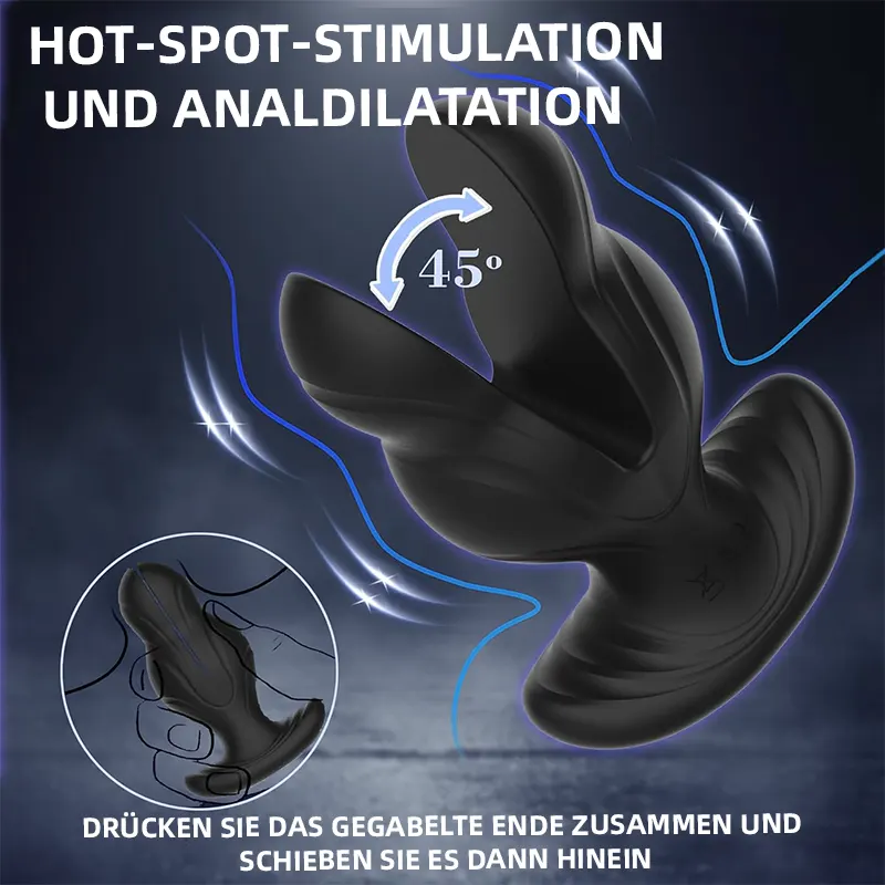 Anal Plug mit Vibration – 8 Modi für intensive Stimulation
