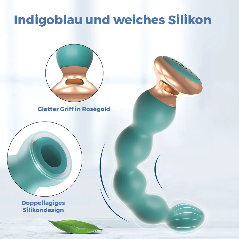 Analplug mit Fernbedienung und 10-stufiger Vibrationsfunktion