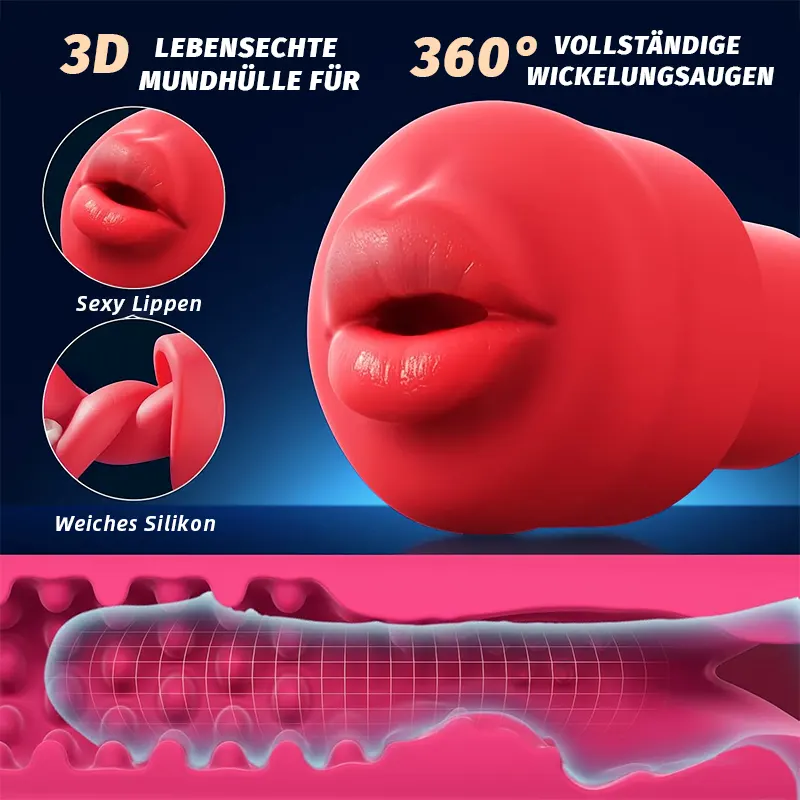 Automatischer Vakuum-Penis-Pump mit Vibration und Saugkraft