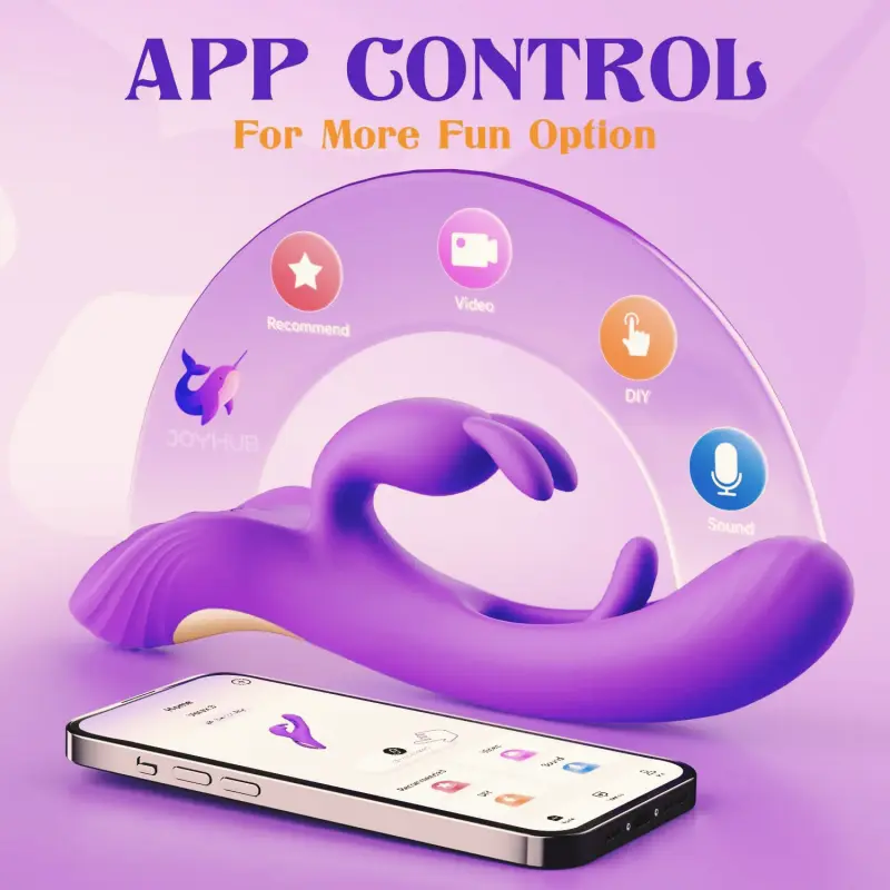 4-in-1 Rabbit Vibrator – Vielseitige Stimulation für Klitoris & G-Punkt