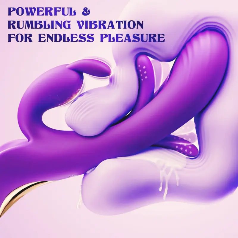 4-in-1 Rabbit Vibrator – Vielseitige Stimulation für Klitoris & G-Punkt