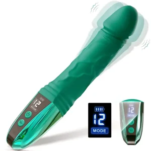Realistischer Dildo Vibrator – 12 Modi für G-Punkt & Klitoris