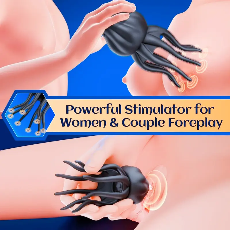 Masturbator für Männer – Vibrator mit 10 Modi & Tentakel-Design