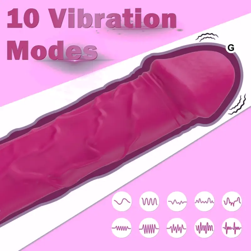 Realistischer G-Punkt Vibrator mit 10 intensiven Modi
